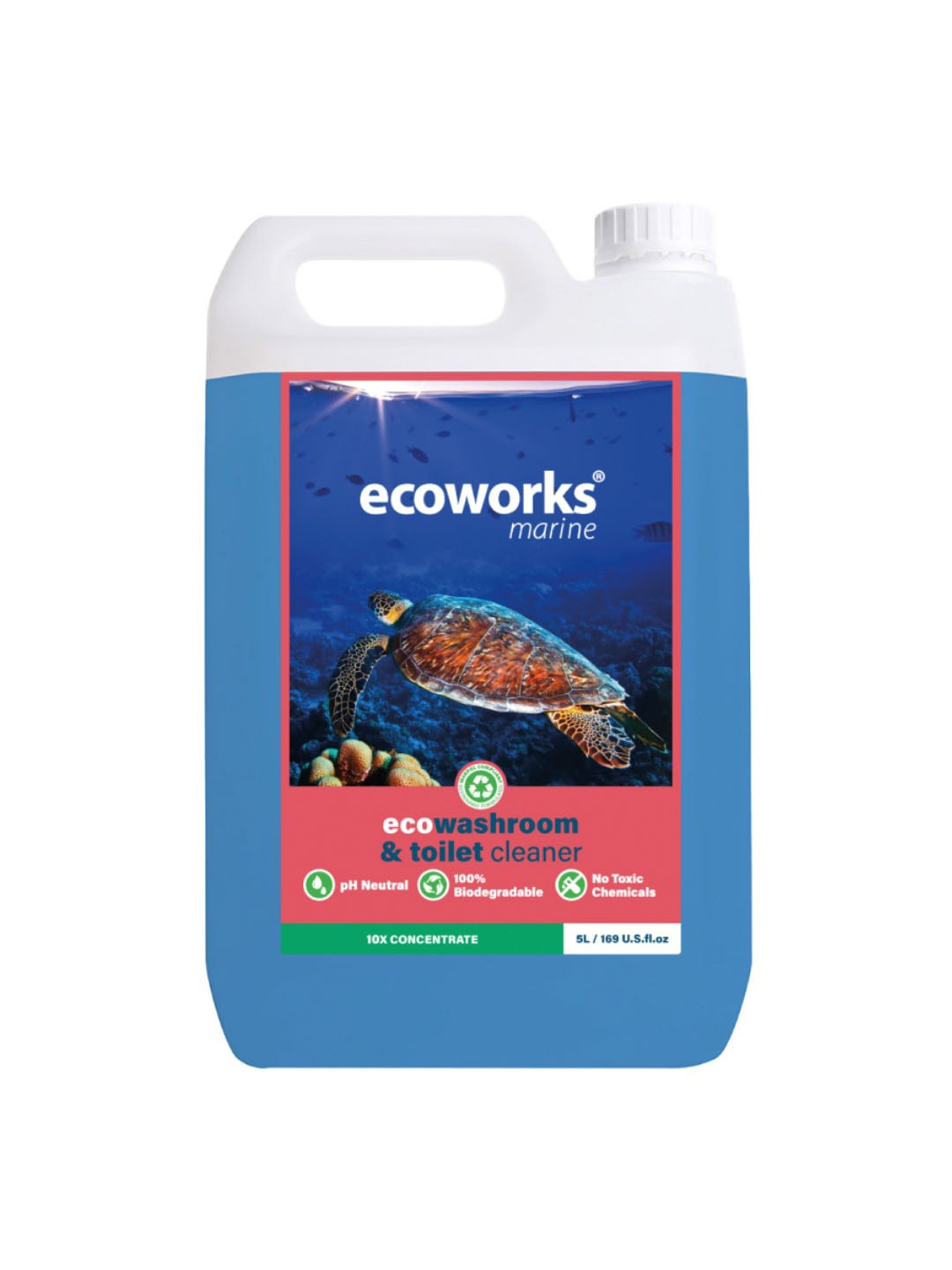 Eco washroom & toilet cleaner - Concentrate